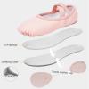 imageStelle Ballet Shoes for Girls Women PU Leather Dance Slippers Boys Ballerina Shoes for ToddlerLittle KidBig KidWomenPink