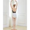 imageStelle Ballet Skirt Women Dance Wrap PullOn Skirts for AdultWhite
