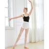 imageStelle Ballet Skirt Women Dance Wrap PullOn Skirts for AdultWhite