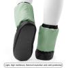 imageStelle Girls Ballet Warm Up Booties Dance Slipper Boots Ballerina Elastic Shoes001green