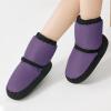 imageStelle Girls Ballet Warm Up Booties Dance Slipper Boots Ballerina Elastic Shoes001purple