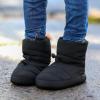 imageStelle Girls Ballet Warm Up Booties Dance Slipper Boots Ballerina Elastic ShoesBlack