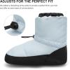 imageStelle Girls Ballet Warm Up Booties Dance Slipper Boots Ballerina Elastic ShoesBlue