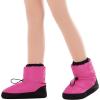 imageStelle Girls Ballet Warm Up Booties Dance Slipper Boots Ballerina Elastic ShoesFuchsia