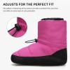 imageStelle Girls Ballet Warm Up Booties Dance Slipper Boots Ballerina Elastic ShoesFuchsia