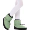 imageStelle Girls Ballet Warm Up Booties Dance Slipper Boots Ballerina Elastic ShoesGreen