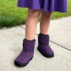 imageStelle Girls Ballet Warm Up Booties Dance Slipper Boots Ballerina Elastic ShoesPurple