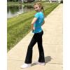 imageStelle Girls Flare Leggings High Waisted Yoga Pants Bootcut Dance Casual Pants Activewear Kids Bell BottomsBlackblackblack