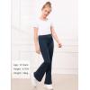 imageStelle Girls Flare Leggings High Waisted Yoga Pants Bootcut Dance Casual Pants Activewear Kids Bell BottomsBlackgrey Bluenavy