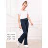 imageStelle Girls Flare Leggings High Waisted Yoga Pants Bootcut Dance Casual Pants Activewear Kids Bell BottomsNavy