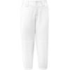 imageStelle Girls Softball Pants Youth Kids Baseball Pants Fastpitch Pants with Pockets Boys Tee BallWhite