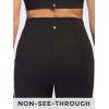 imageStelle High Waist Leggings Workout Yoga Pants for Women Tummy Control Running Gym Shorts with 2 Side Pockets1brushed Buttery Softblack