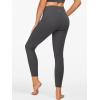 imageStelle High Waist Leggings Workout Yoga Pants for Women Tummy Control Running Gym Shorts with 2 Side PocketsBrushed Buttery Softcharcoal