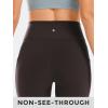imageStelle High Waist Leggings Workout Yoga Pants for Women Tummy Control Running Gym Shorts with 2 Side PocketsBrushed Buttery Softcoffee