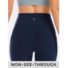 imageStelle High Waist Leggings Workout Yoga Pants for Women Tummy Control Running Gym Shorts with 2 Side PocketsBrushed Buttery Softnavy