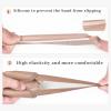 imageStelle Leather Half Soles Dance Shoes Womens Lyrical Pirouette Turners Dance Shoes for Turning GirlsBoysMenAdultTan