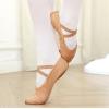 imageStelle Women Ballet Shoes Highly Stretch Canvas Adult Ballet Slippers Split Sole Yoga Dance Shoe for Girls BoysSand