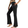 imageStelle Women High Waisted Leggings with Pockets 30quot Tummy Control Workout Running Yoga PantsBlack 30 Regular