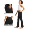 imageStelle Women High Waisted Leggings with Pockets 30quot Tummy Control Workout Running Yoga PantsBlack 30 Regular