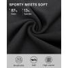 imageStelle Womens Capri Yoga Pants with Pockets Essential High Waisted Legging for WorkoutCotton Like Softnessblack