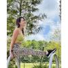 imageStelle Womens Capri Yoga Pants with Pockets Essential High Waisted Legging for WorkoutLeopard
