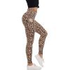 imageStelle Womens Capri Yoga Pants with Pockets Essential High Waisted Legging for WorkoutLeopard