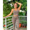 imageStelle Womens Capri Yoga Pants with Pockets Essential High Waisted Legging for WorkoutLeopard