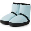 imageStelle Girls Ballet Warm Up Booties Dance Slipper Boots Ballerina Elastic Shoes001blue