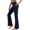 imageStelle Women High Waisted Leggings with Pockets 30quot Tummy Control Workout Running Yoga Pants30 Navy