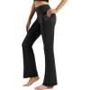 imageStelle Women High Waisted Leggings with Pockets 30quot Tummy Control Workout Running Yoga PantsBlack 30 Regular