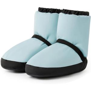 imageStelle Girls Ballet Warm Up Booties Dance Slipper Boots Ballerina Elastic Shoes001blue