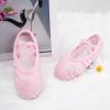imageStelle Ballet Shoes for Girls Glitter  Metallic Faux Leather Ballet Slippers Dance Shoes for ToddlerLittleBig KidsDusty Pink