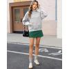 imageStelle Fleece Hoodies for Women Long Sleeve Sweatshirts Comfy Pullover Outfits Casual Tops with PocketsLight Grey