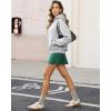 imageStelle Fleece Hoodies for Women Long Sleeve Sweatshirts Comfy Pullover Outfits Casual Tops with PocketsLight Grey