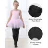 imageStelle Girls Ballet Dance Students School Footed Tight ToddlerLittle KidBig Kid1black