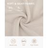 imageStelle Henley Shirts for Women Long Sleeve Crop Top Ribbed Knit Button Slim Fitted Tops Casual Basic BlouseDesert Beige