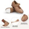imageStelle Tap Shoes for Girls Toddler Boys PU Leather Dance ShoesToddlerLittle KidBig KidCoffee
