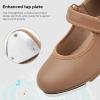 imageStelle Tap Shoes for Girls Toddler Boys PU Leather Dance ShoesToddlerLittle KidBig KidCoffee