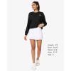 imageStelle Women Cropped Sweatshirts Cotton Crewneck Pullover Long Sleeve Crop Tops Sweat Shirts Casual Fall OutfitsBlack