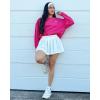 imageStelle Women Cropped Sweatshirts Cotton Crewneck Pullover Long Sleeve Crop Tops Sweat Shirts Casual Fall OutfitsCosmopolitan