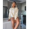 imageStelle Women Cropped Sweatshirts Cotton Crewneck Pullover Long Sleeve Crop Tops Sweat Shirts Casual Fall OutfitsOffwhite