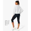 imageStelle Women Cropped Sweatshirts Cotton Crewneck Pullover Long Sleeve Crop Tops Sweat Shirts Casual Fall OutfitsUltra Light Grey