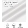 imageStelle Womens Zip Up Jackets Lightweight Athletic Running Jacket Workout Slim Fit Yoga Track Clothes with Thumb HolesChalk