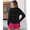 imageStelle Zip Up Hoodies for Women Fleece Jackets Long Sleeve Hooded Sweatshirts with Pockets Casual CoatBlack