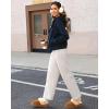 imageStelle Zip Up Hoodies for Women Fleece Jackets Long Sleeve Hooded Sweatshirts with Pockets Casual CoatNavy