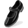 imageStelle Tap Shoes for Girls Toddler Boys PU Leather Dance ShoesToddlerLittle KidBig KidBlack