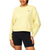 imageStelle Women Cropped Sweatshirts Cotton Crewneck Pullover Long Sleeve Crop Tops Sweat Shirts Casual Fall OutfitsPina Colada