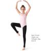 imageStelle Girls Women Stirrup Tights Ultra Soft Dance Tights for Ballet Gymnastics School ToddlerLittle KidBig KidWomenBlack