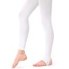 imageStelle Girls Women Stirrup Tights Ultra Soft Dance Tights for Ballet Gymnastics School ToddlerLittle KidBig KidWomenWhite