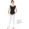 imageStelle Girls Women Stirrup Tights Ultra Soft Dance Tights for Ballet Gymnastics School ToddlerLittle KidBig KidWomenWhite